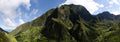 The lush green ridges of Iao Valley, Maui