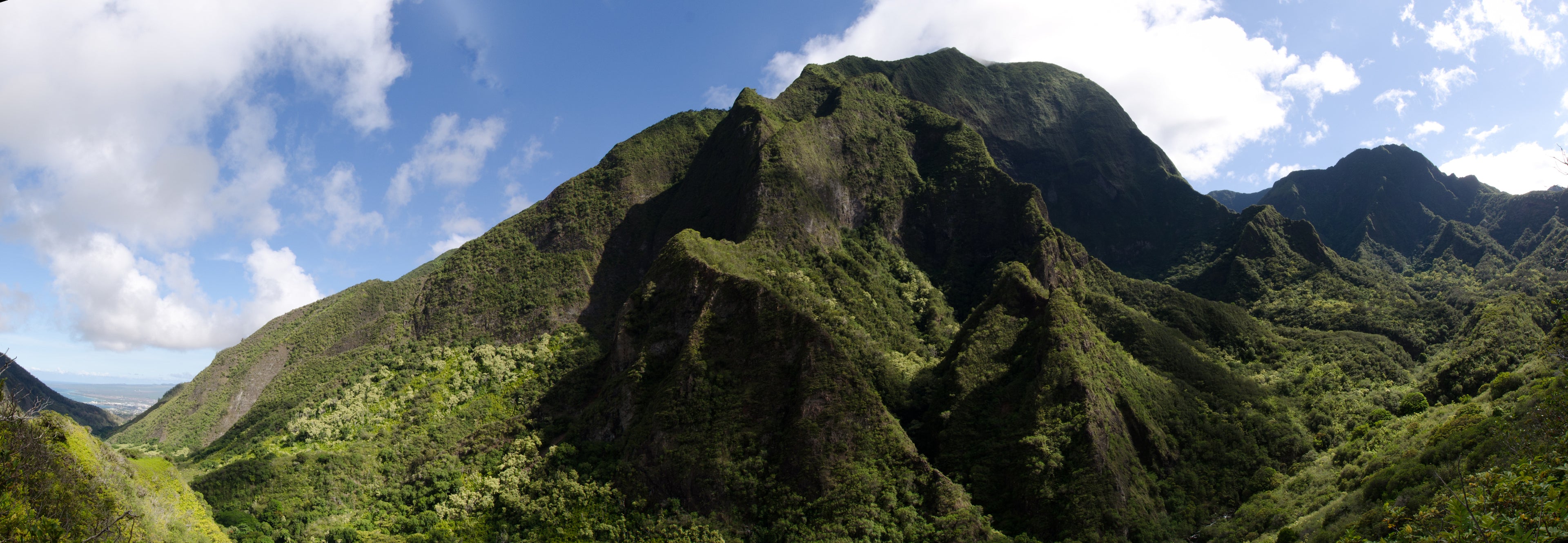 The lush green ridges of Iao Valley, Maui