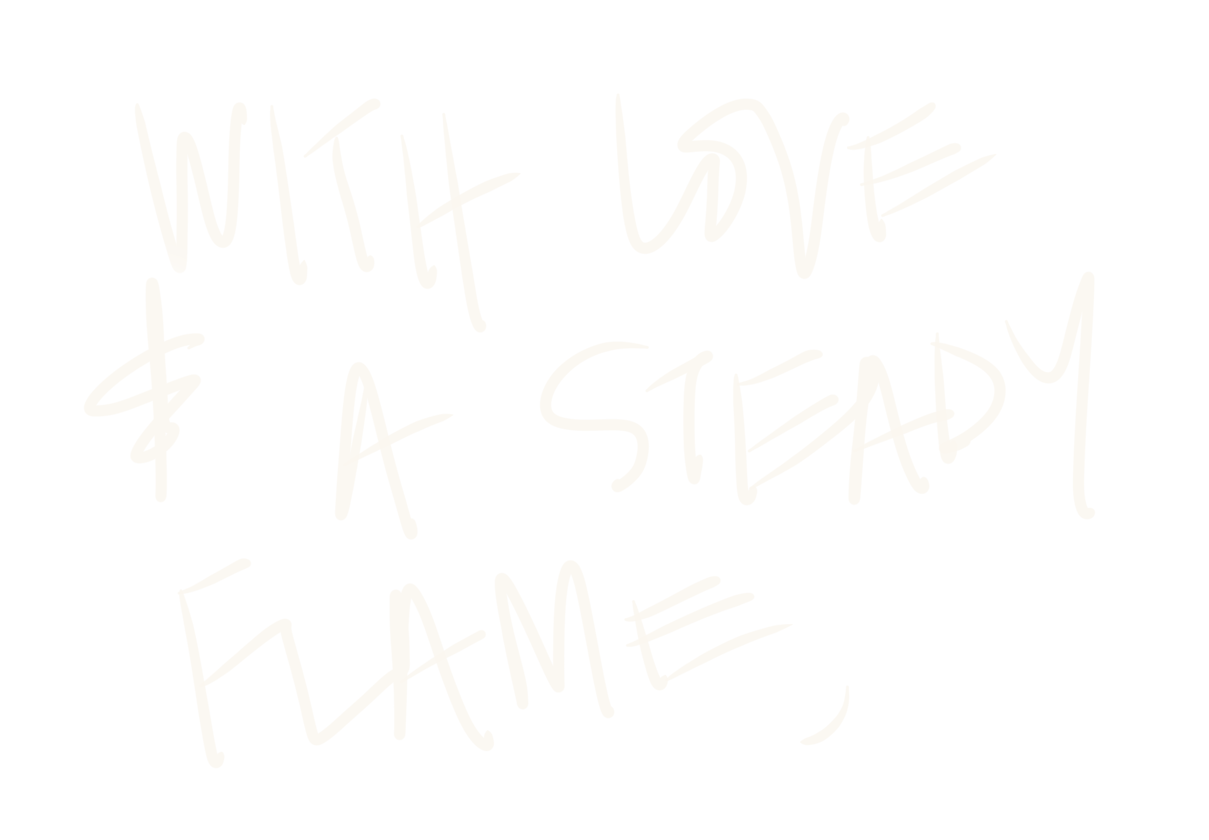 With love and a steady flame, in Lindsay's hand
